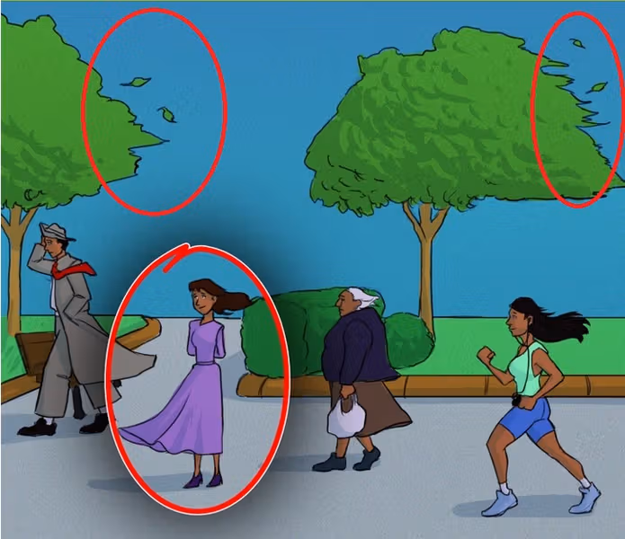 Was stimmt mit diesem Bild nicht? Ein kluger Mensch wird es sofort bemerken