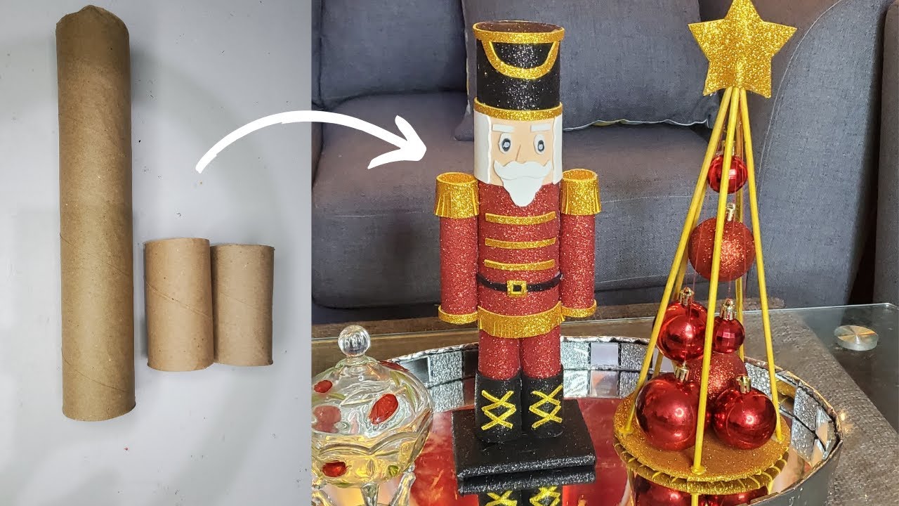 Upcycling: Bewahren Sie Toilettenpapierrollen auf und verwandeln Sie sie in wunderschöne Weihnachtsdekorationen