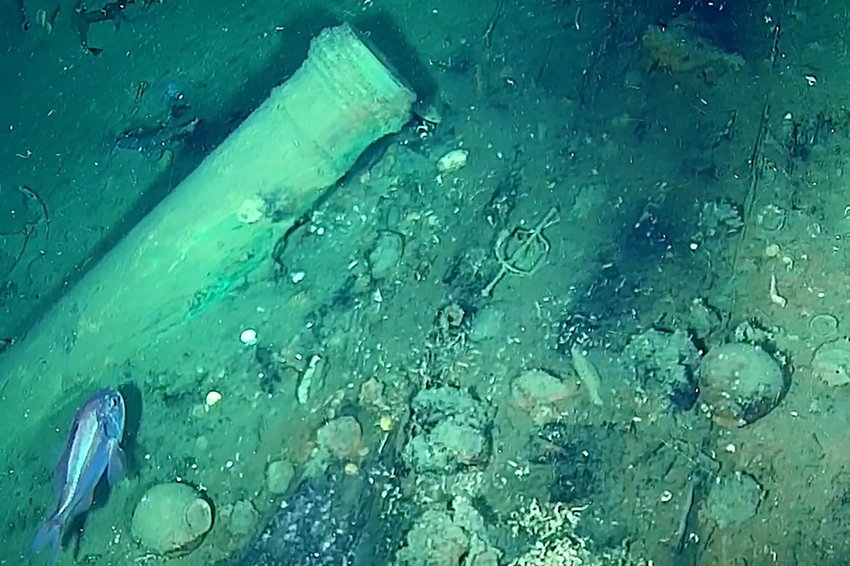 Archäologen analysieren Gegenstände, die aus dem Galeon „San José“ geborgen wurden