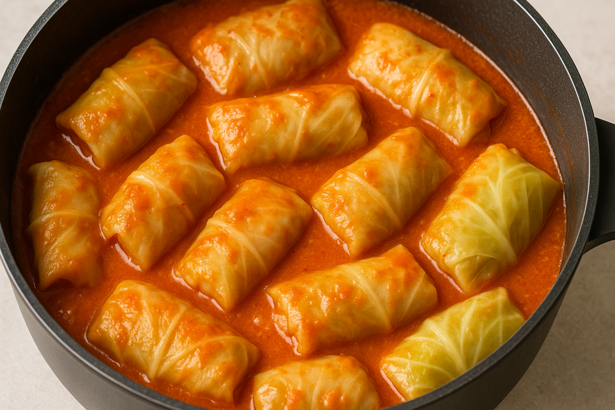 Sie können schnell eine Menge Kohlrouladen zubereiten. Dazu reicht ein einfacher Trick mit einer Schüssel.