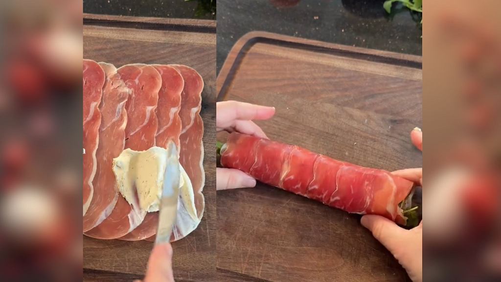 Diese elegante Vorspeise nenne ich „italienisches Sushi”. Gäste fragen mich immer nach dem Rezept.